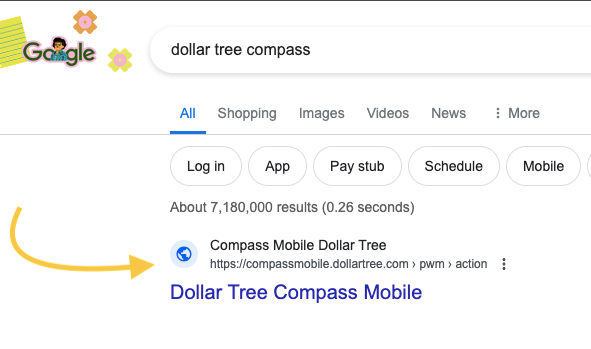 Dollar Tree Compass Mobile 